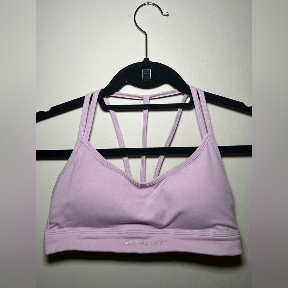 Alphalete Women's Lavender Sports Bra